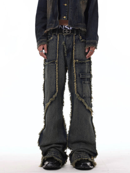 Heavy Craft Washed Denim Pants