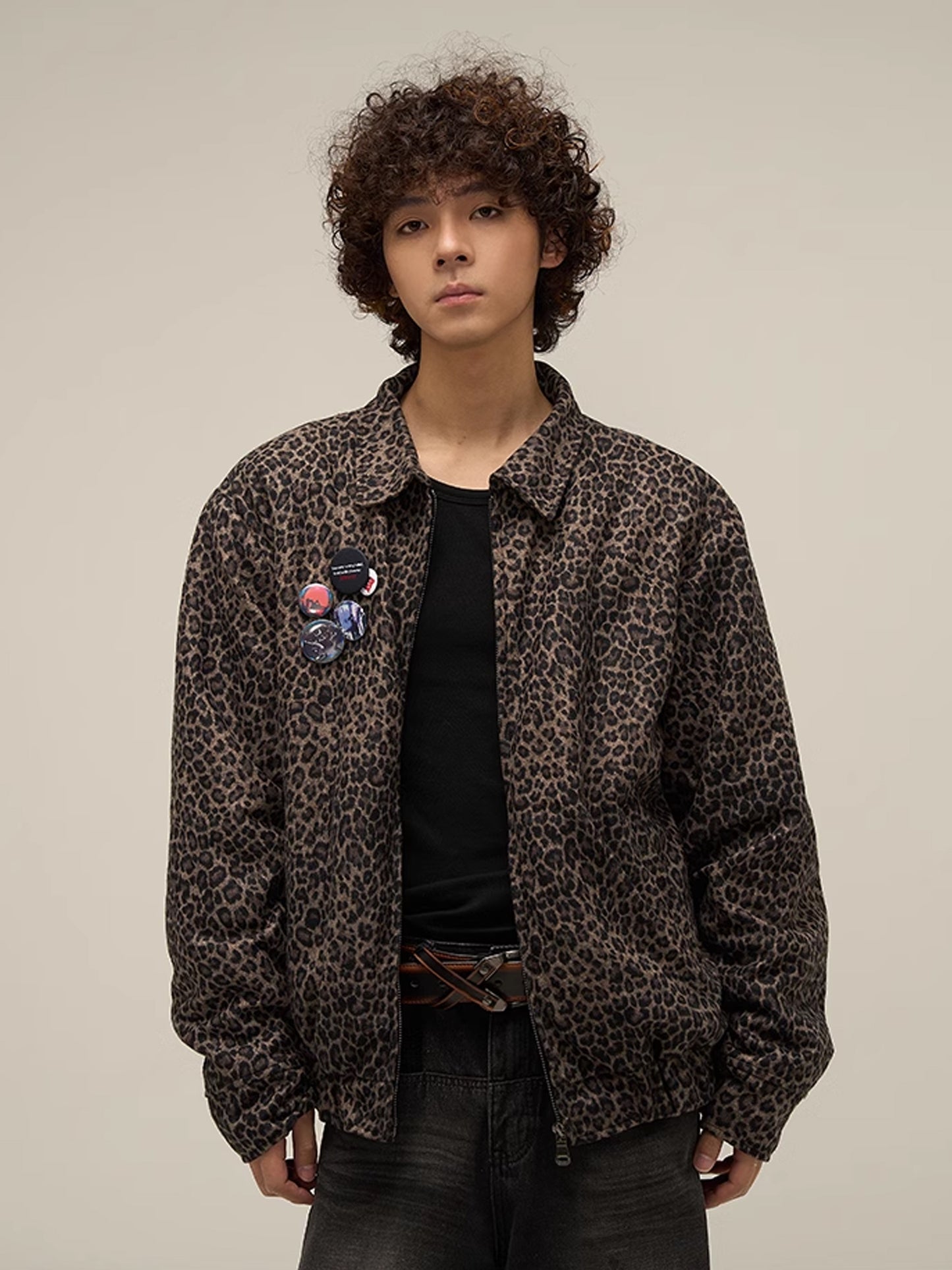 Leopard Badge Jacket