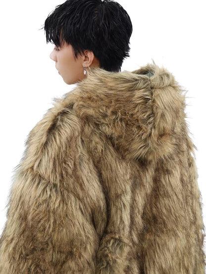 Reversible Fur Leather Jacket