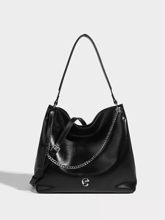 Chain Leather Bag
