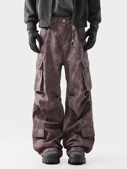 Textured Work Pocket Pants