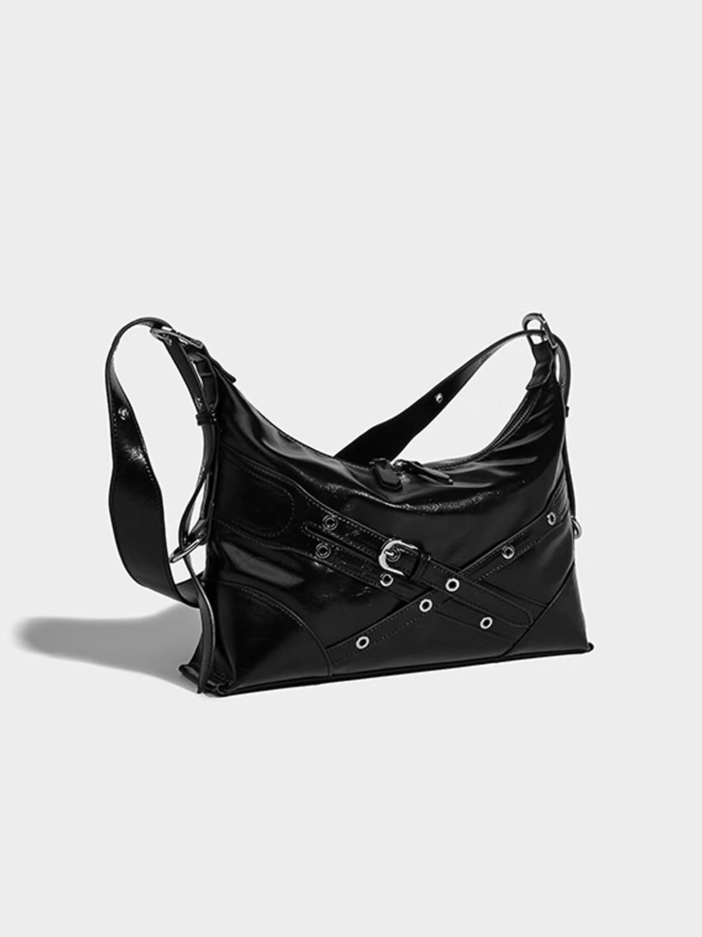 PUNK BIKER CROSSBODY BAG