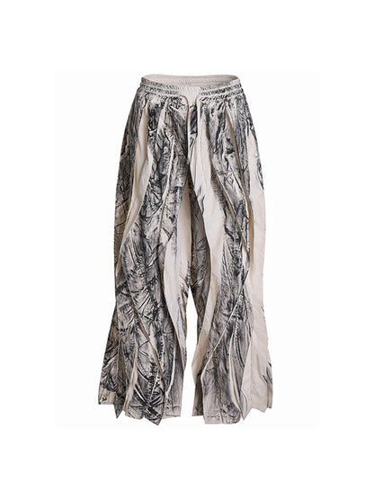 Niche Graffiti Loose Pants