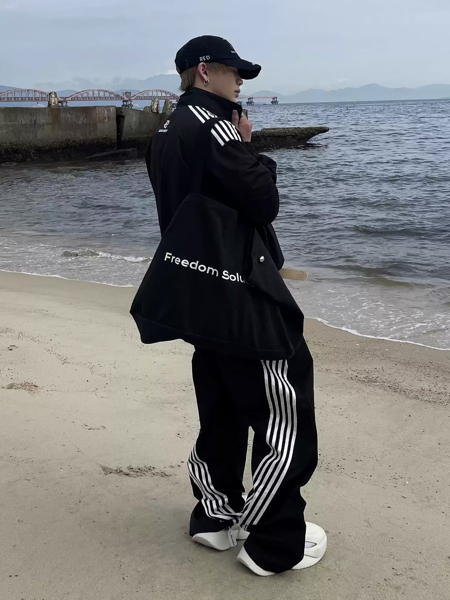 Nylon Track Jacket