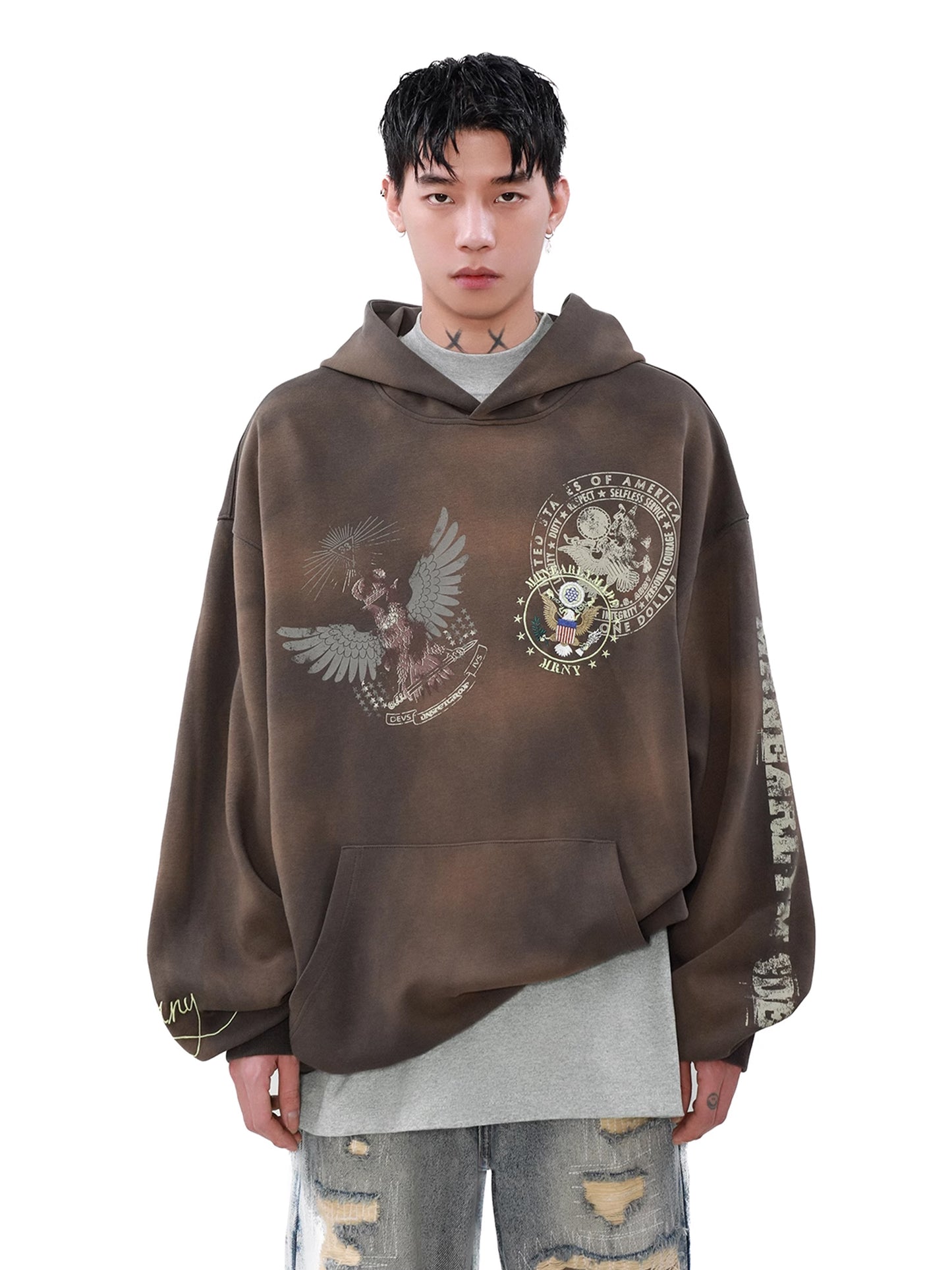 Dirty Graphic Hoodie