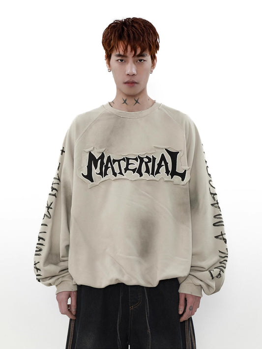 Patch Graffiti Sweatshirt