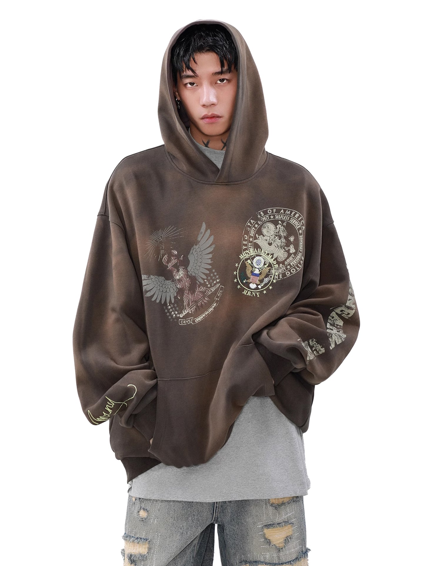 Dirty Graphic Hoodie