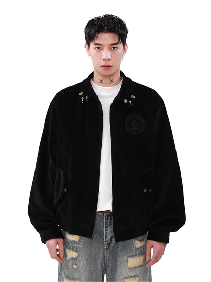 Studs Corduroy Jacket