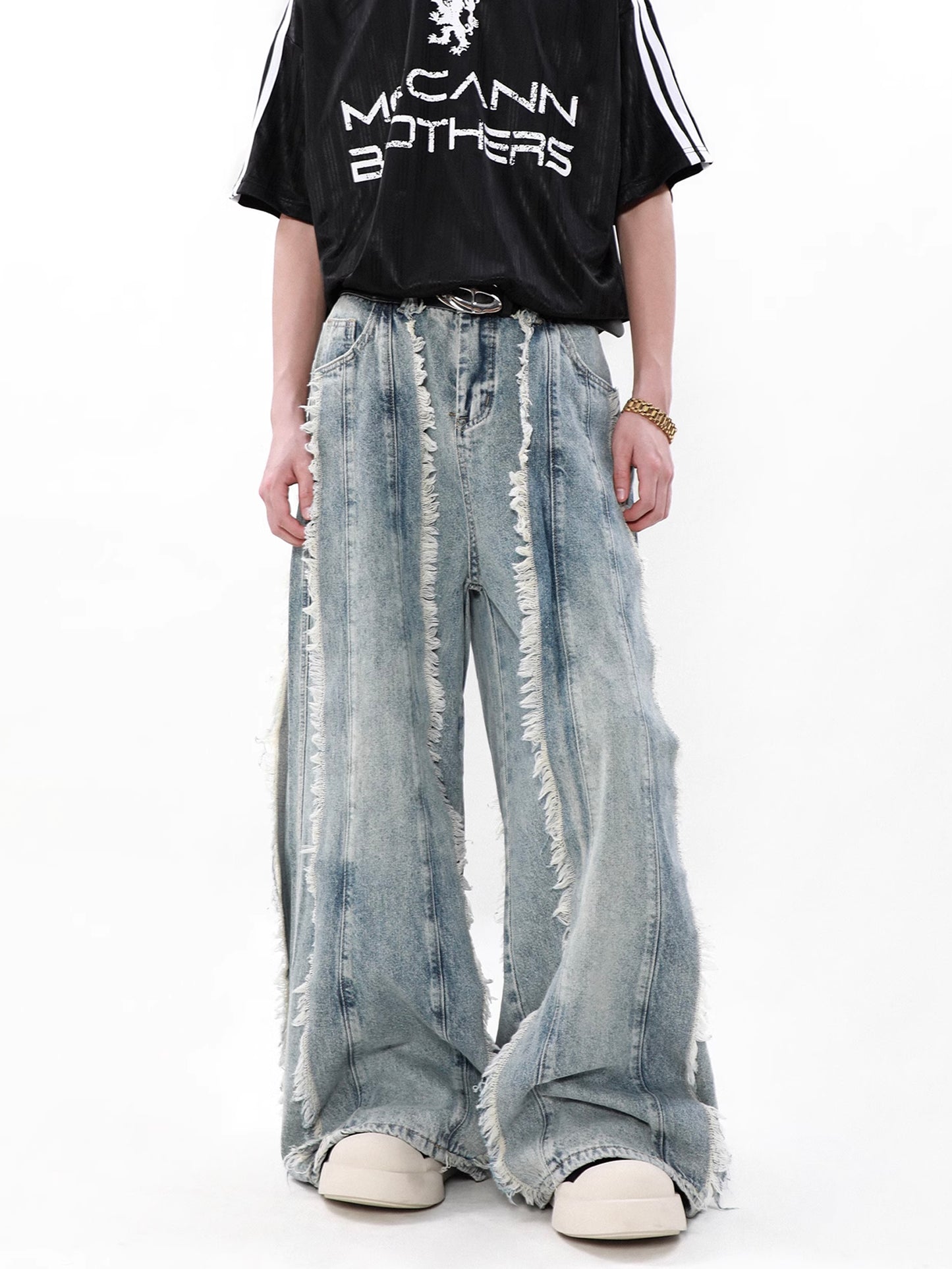 Wasteland Tassel Denim Pants