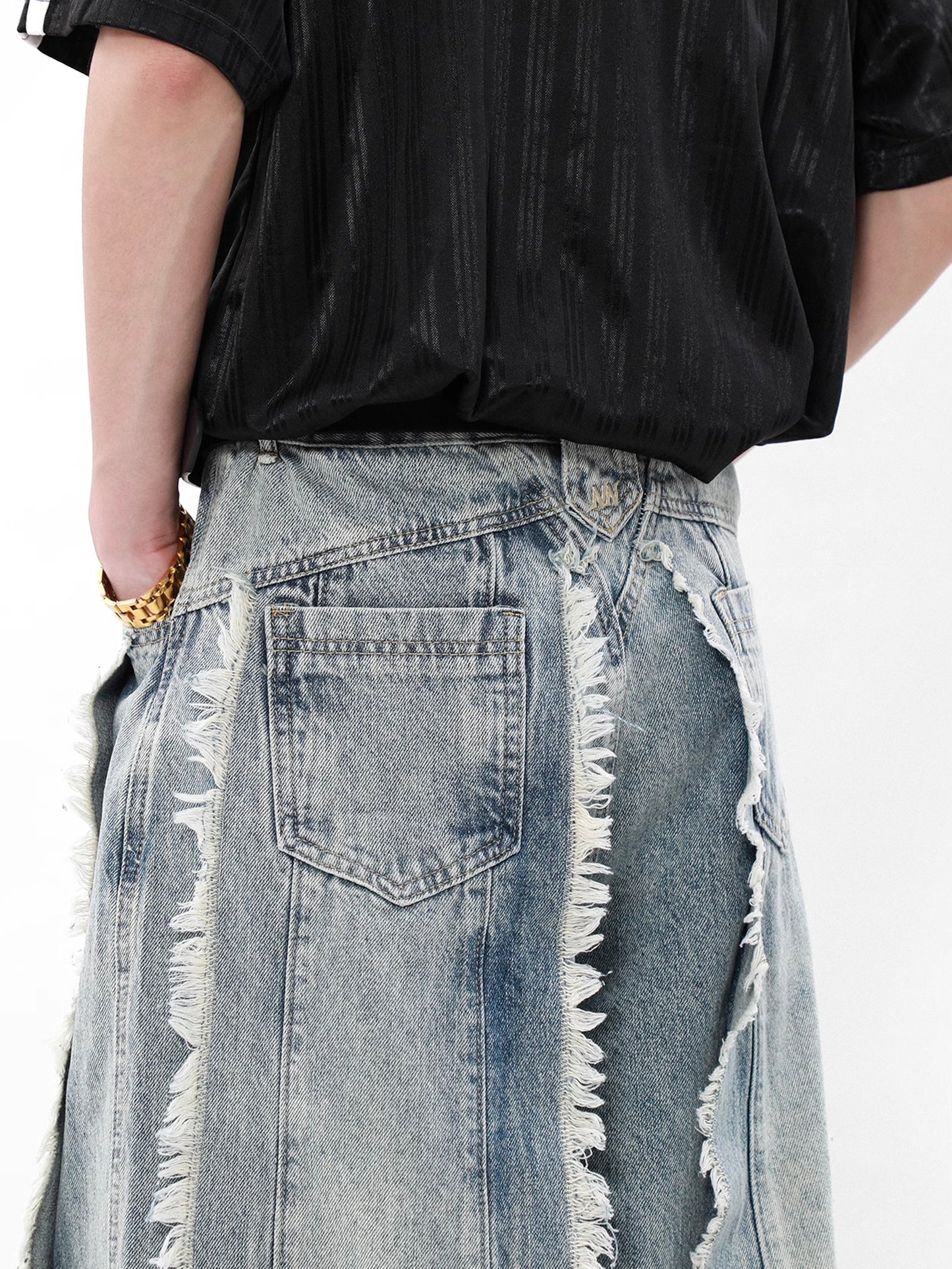 Wasteland Tassel Denim Pants