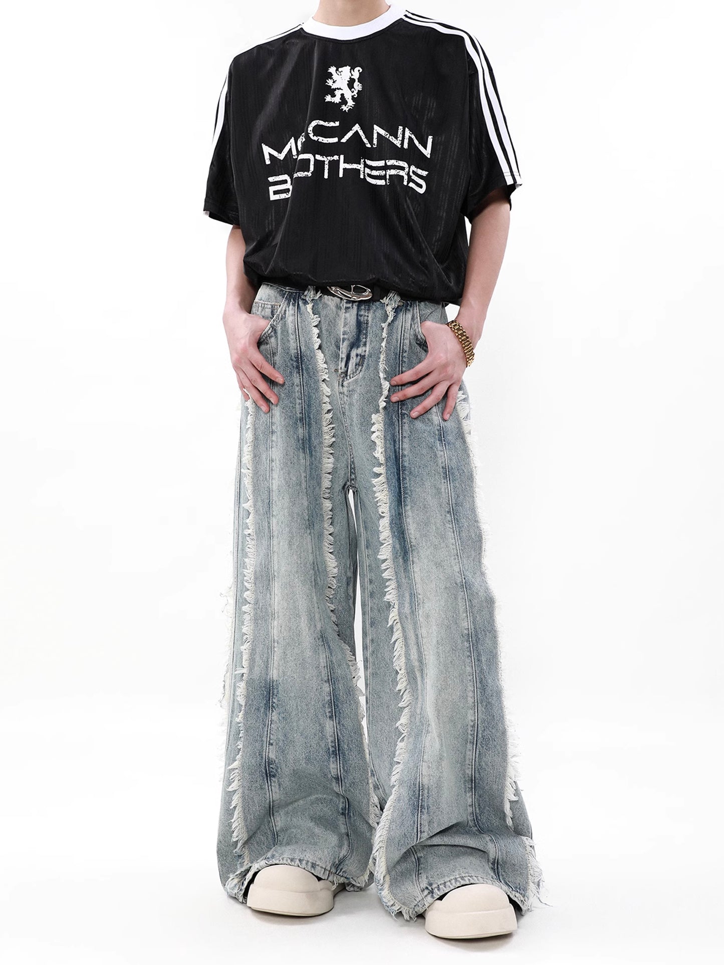 Wasteland Tassel Denim Pants