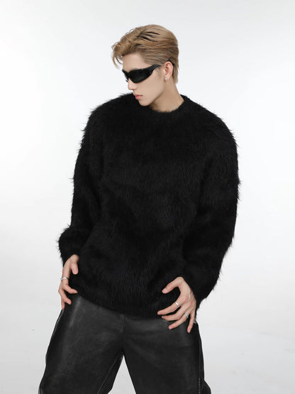 Oversized Fur Knit