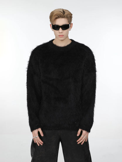 Oversized Fur Knit