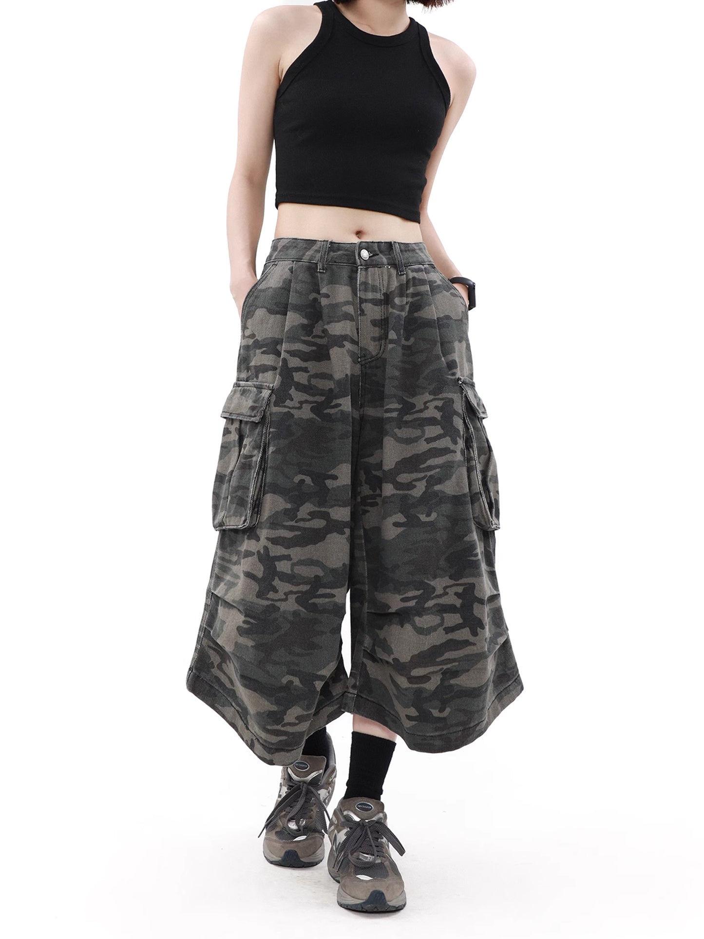 Camouflage Half Pants