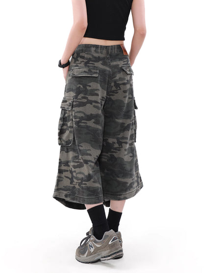 Camouflage Half Pants