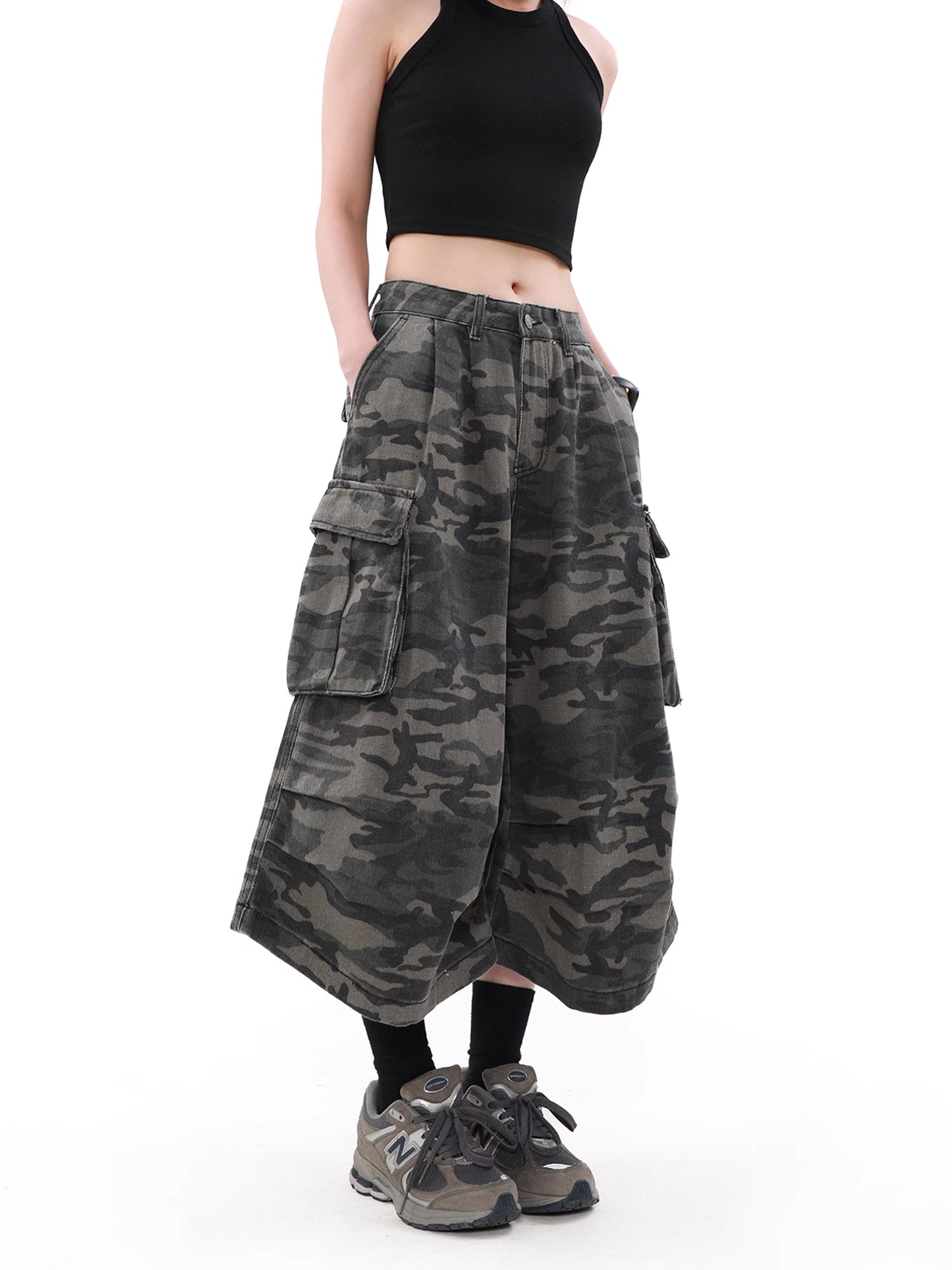 Camouflage Half Pants