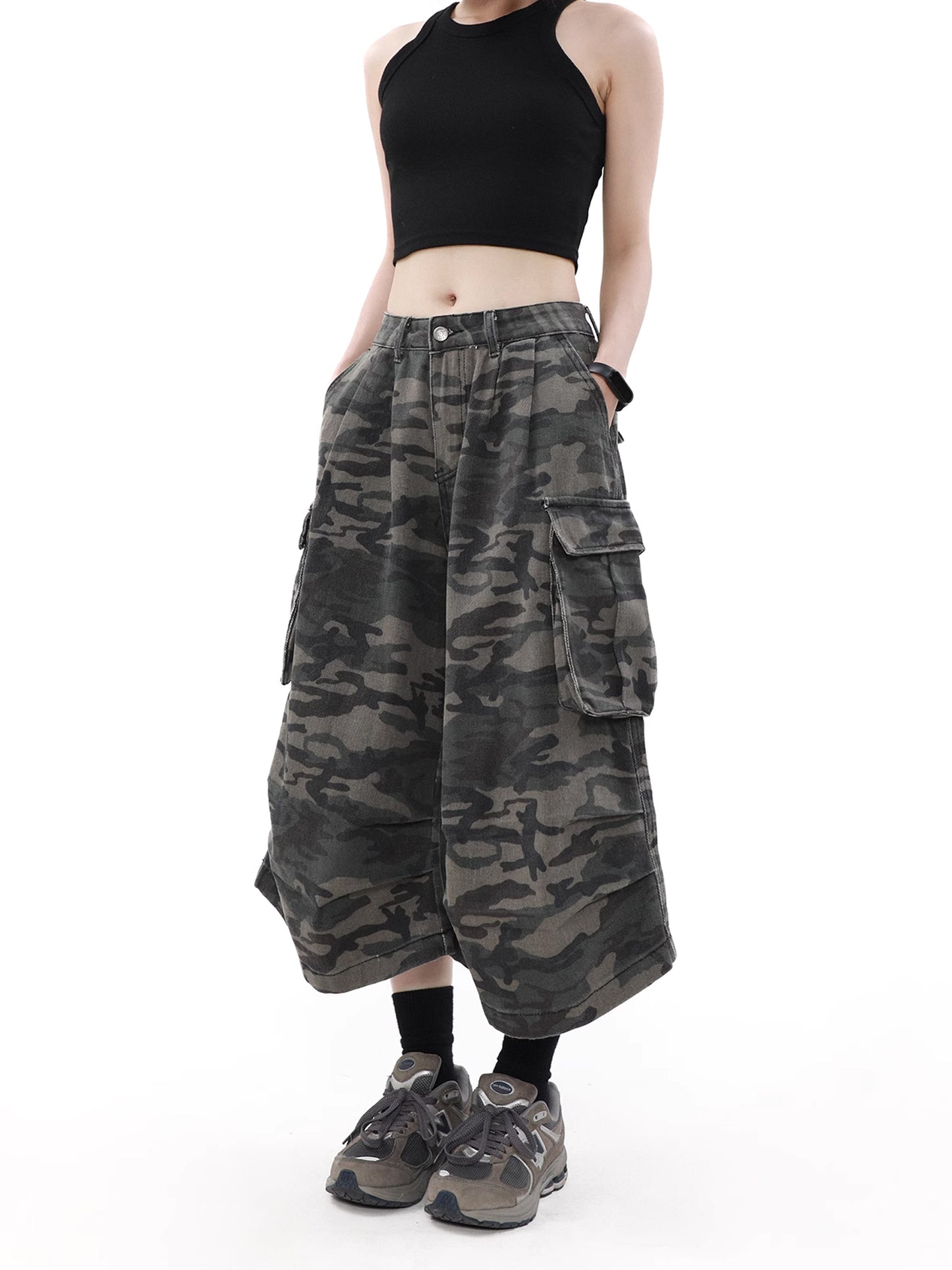 Camouflage Half Pants