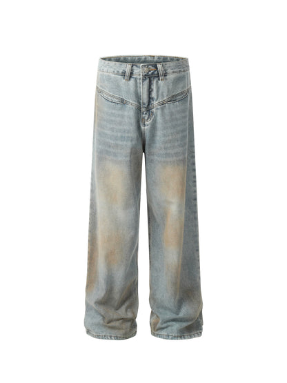 Dirty Mud Baggy Jeans