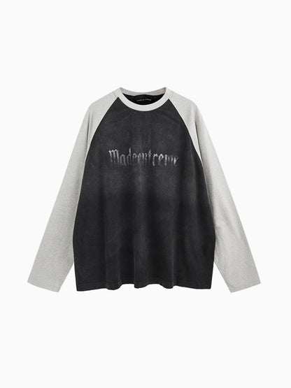 Dirty Raglan Long Sleeve Tee