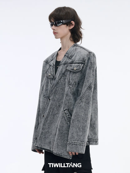 Deformation Denim Jacket