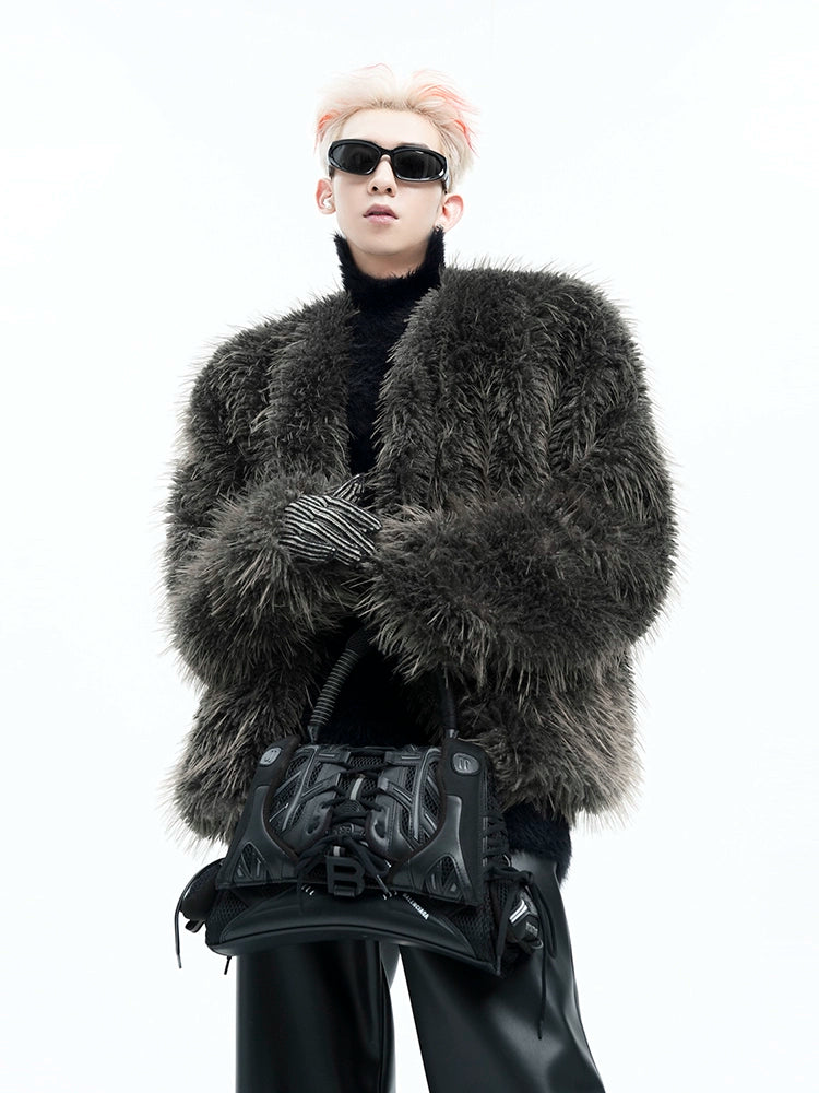 Fake Mink Fur Coat – ELUVA